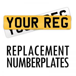 replacement number plates