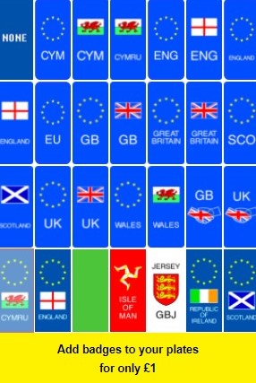Numberplate Badges : Onestop Numberplates