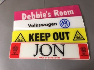 Novelty Plates