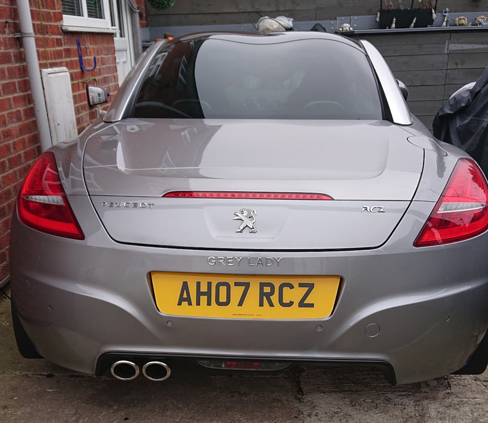 Shaped Numberplates from onestopnumberplates