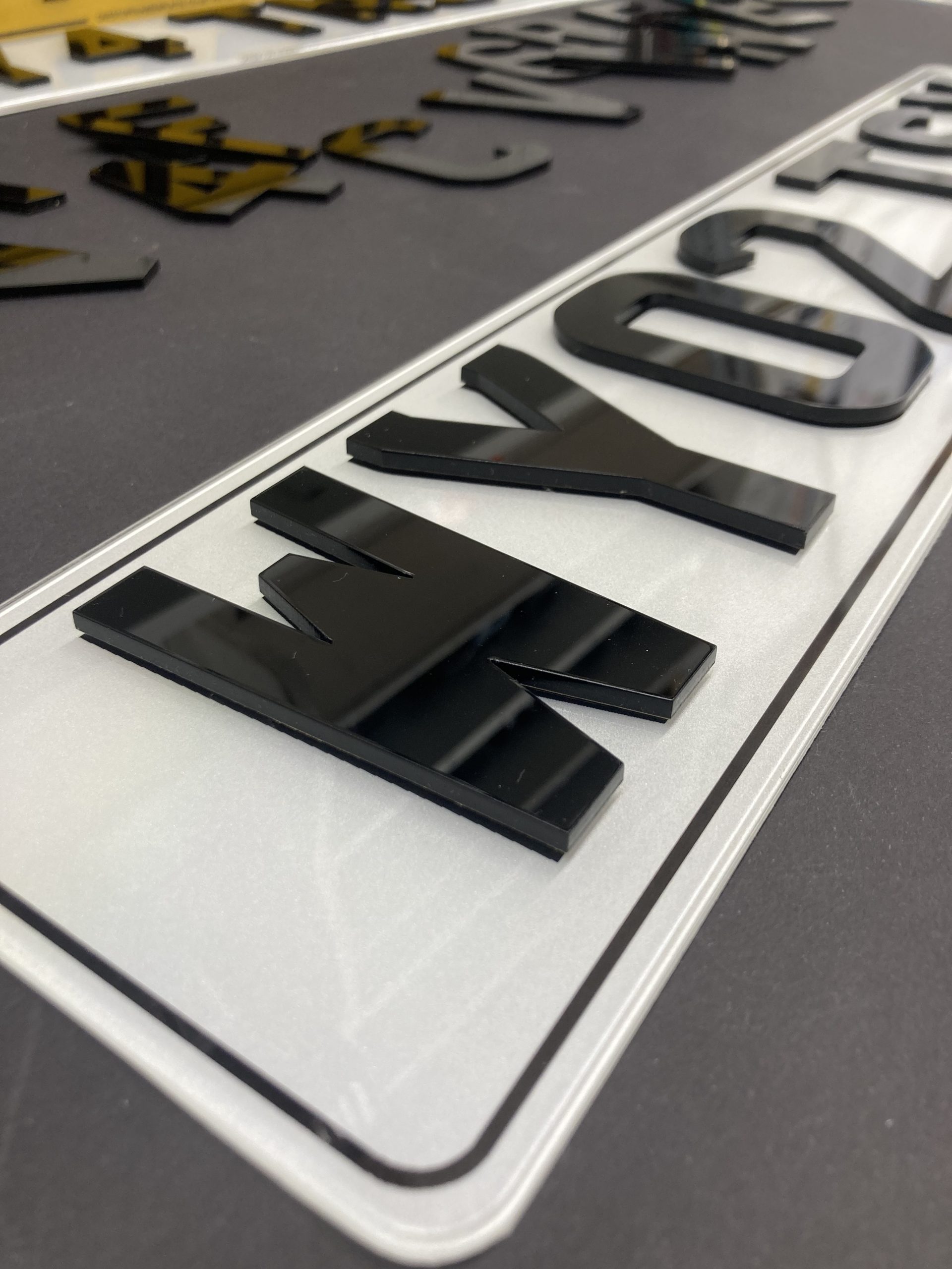 4D Numberplates from Onestop Numberplates