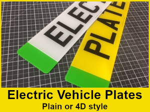 Electric Vehicle Plates