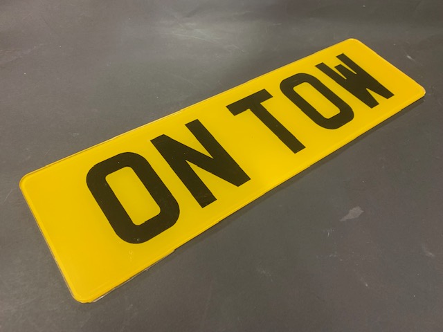 off road acrylic numberplates from Onestop Numbplates.