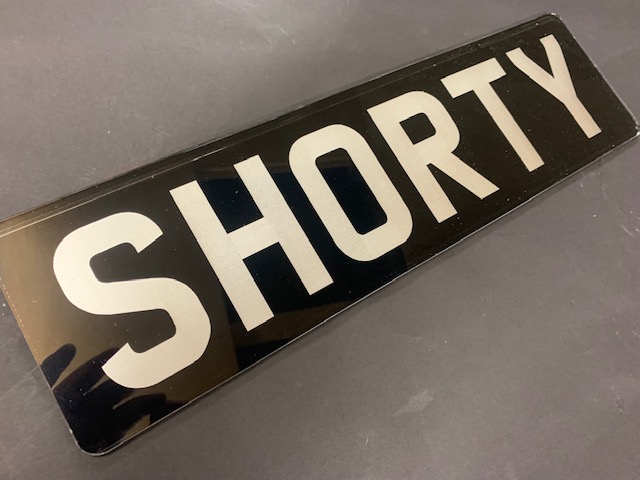 off road acrylic numberplates from Onestop Numbplates.