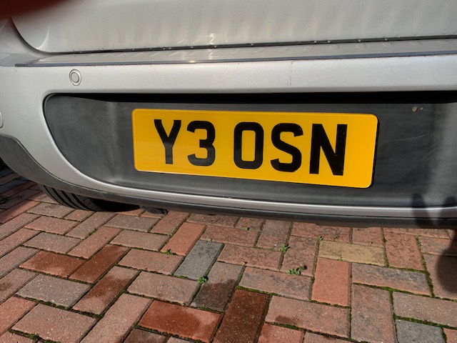 off road acrylic numberplates from Onestop Numbplates.